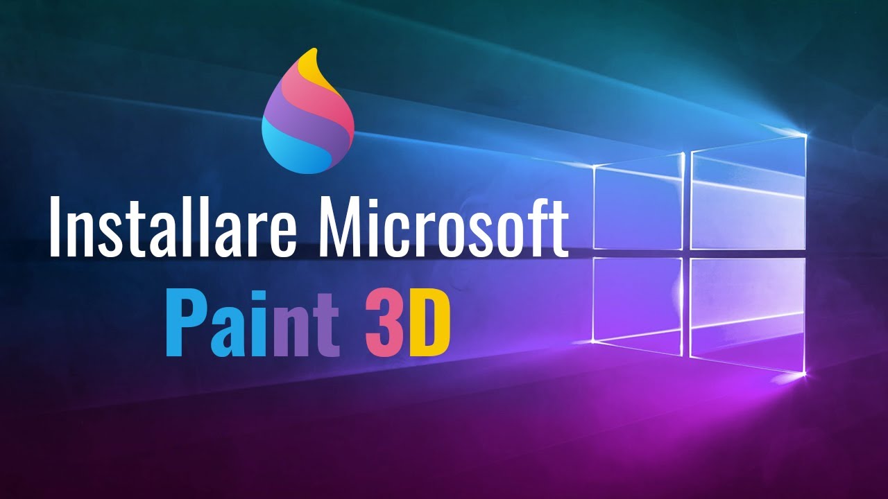 Installare Microsoft Paint 3D in Windows 11/10