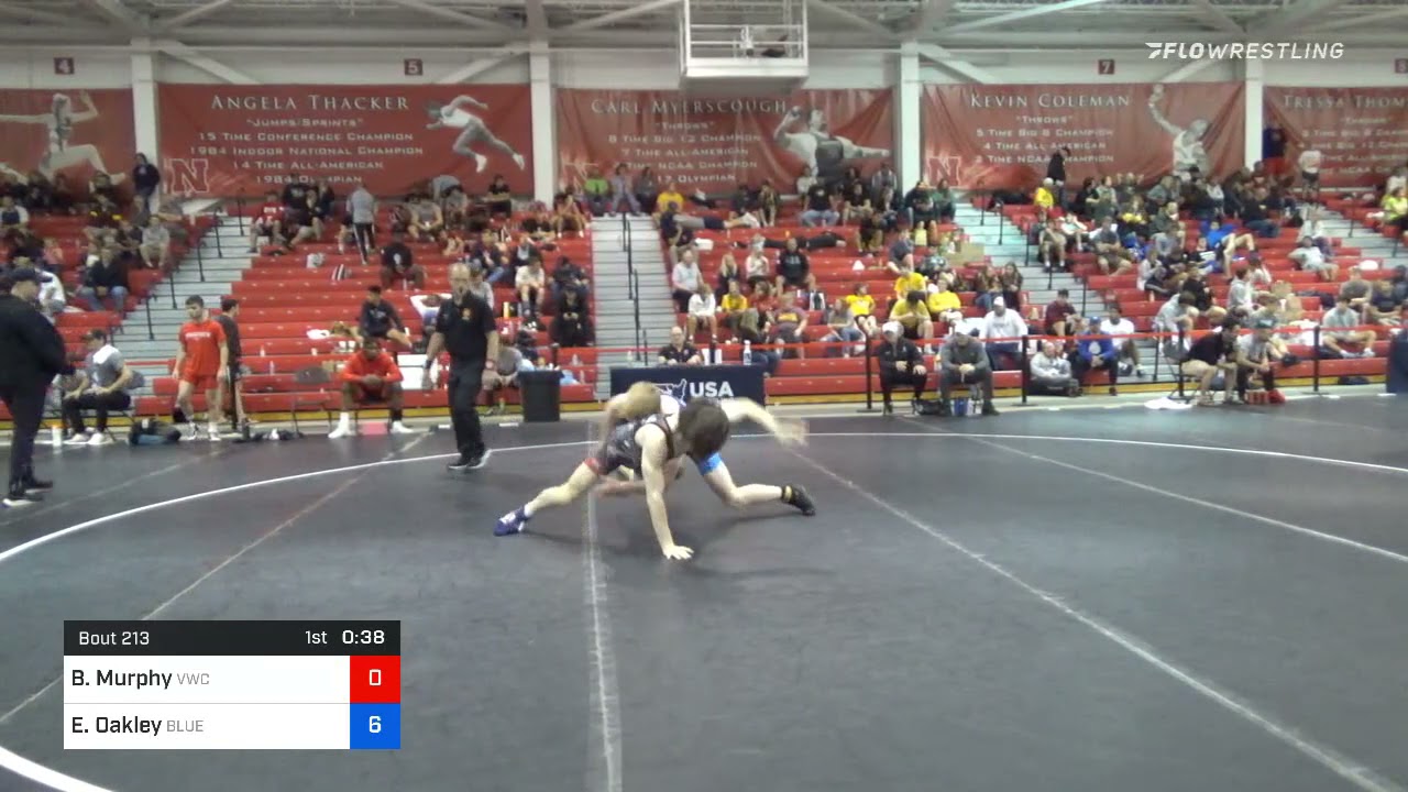 61 Kg Consolation - Benjamin Murphy, Viking Wrestling Club (IA) Vs Ethan Oakley, Blue Ridge RTC 73