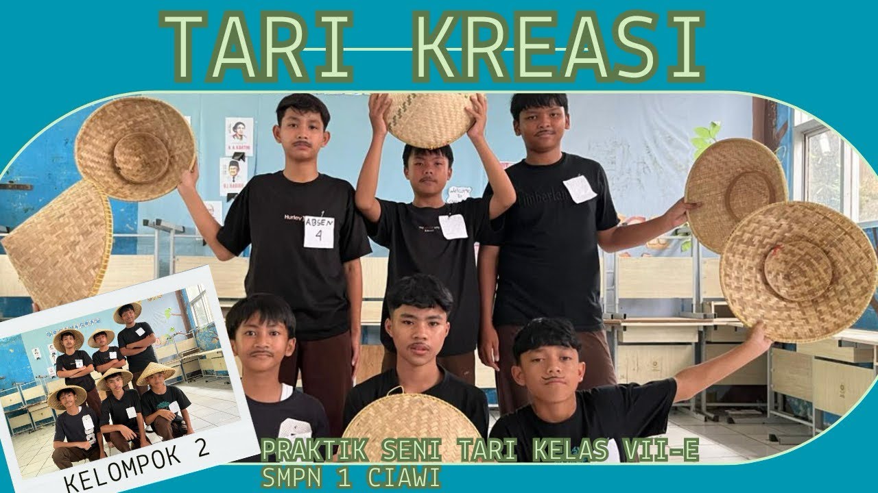 VII-E || Dokumentasi Praktik Seni Tari Siswa Kelas - KELOMPOK 2