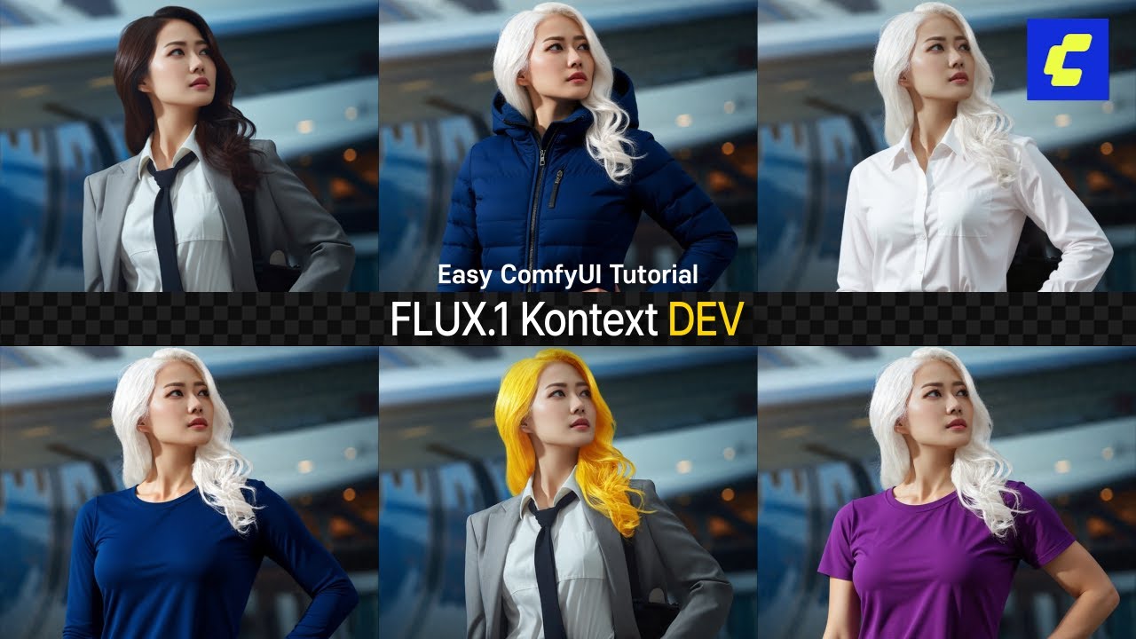 ComfyUI Tutorial FLUX.1 Kontext DEV Amazing! Consistency