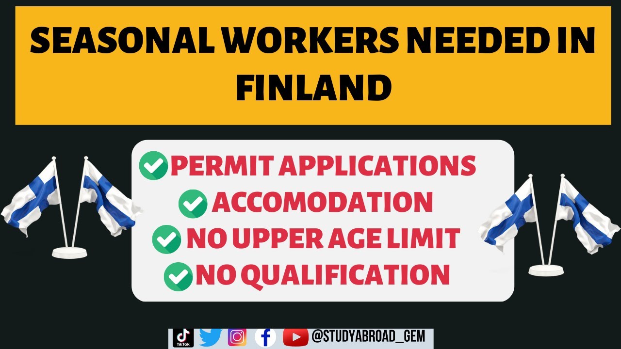 MOVE TO EUROPE AS A SEASONAL WORKER