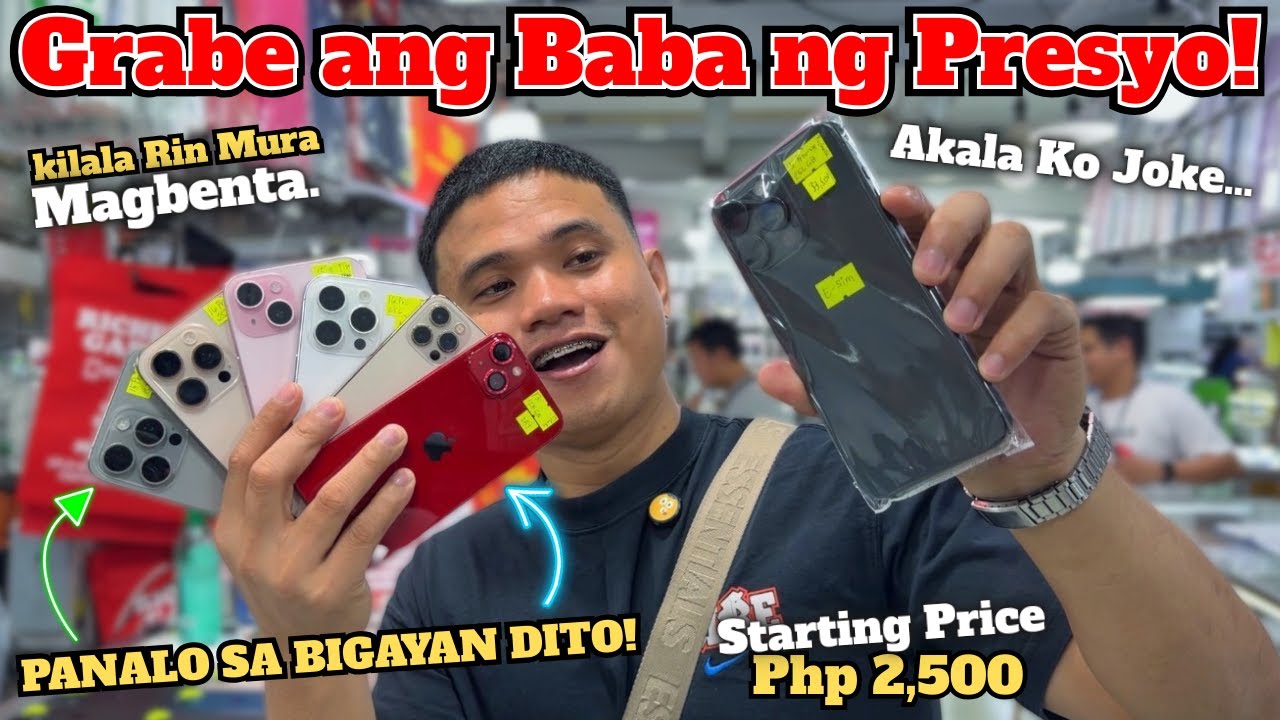 Akala Ko Joke! Totoo Pala ang Pababaan sa Presyo ng iPhone + Magbibigay ng Motor!