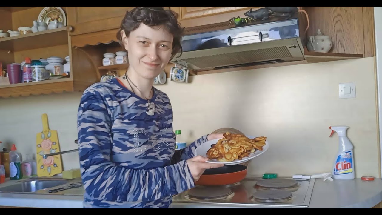 Placki z jabłkiem :) Karinka gotuje  .. Chłopaki do wzięcia