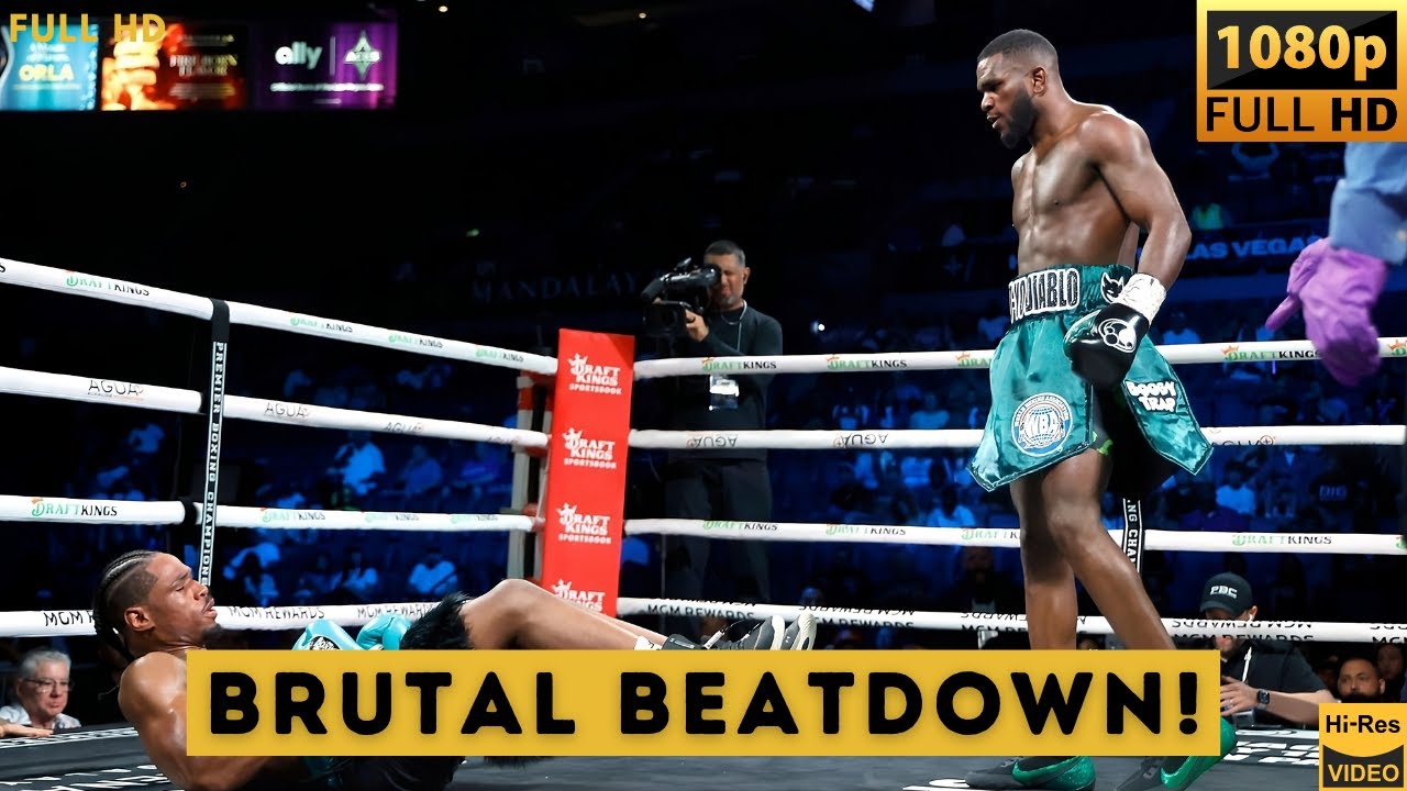BRUTAL BEATDOWN | Yoenli HERNANDEZ (CUBA) vs Kyrone DAVIS (USA) Fight