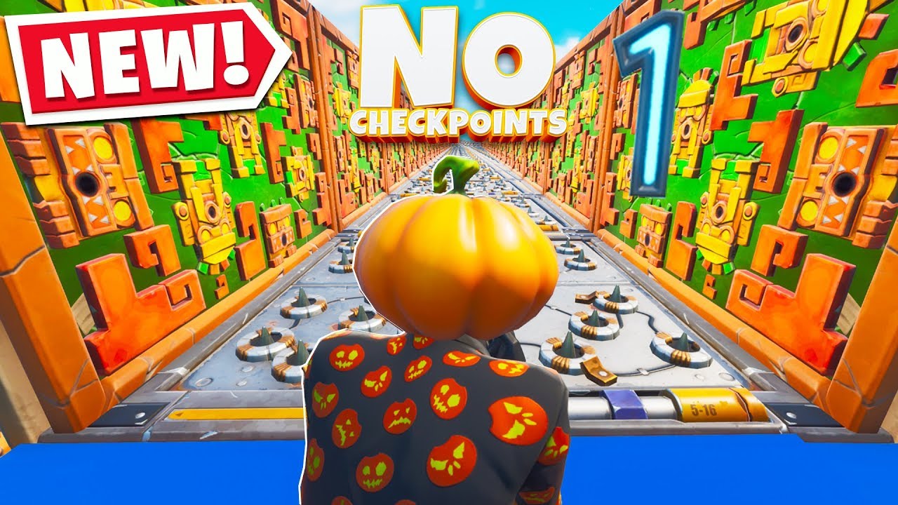 This DEATHRUN Had NO CHECKPOINTS... (Fortnite Creative Mode)