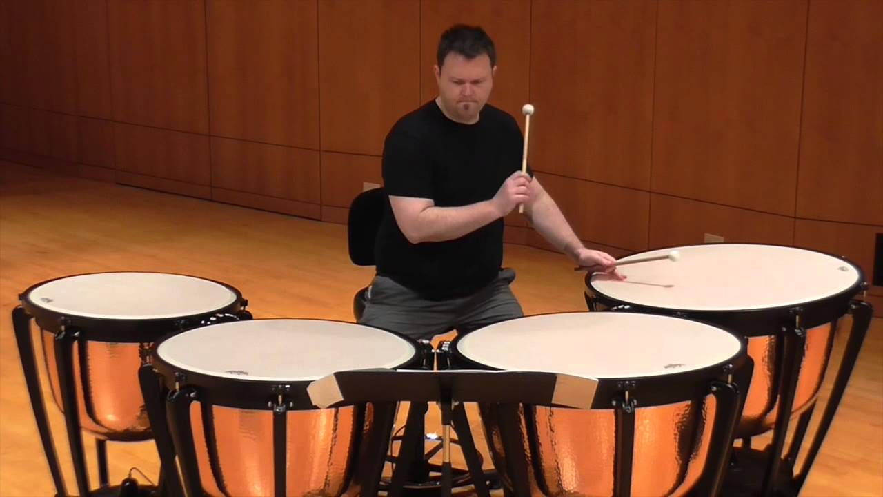 Elliott Carter - Eight Pieces for Four Timpani, V. Improvisation