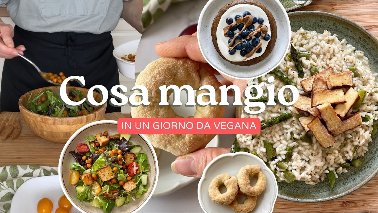 COSA MANGIO IN UN GIORNO DA VEGANA (da 14 anni!) 🥙🌱