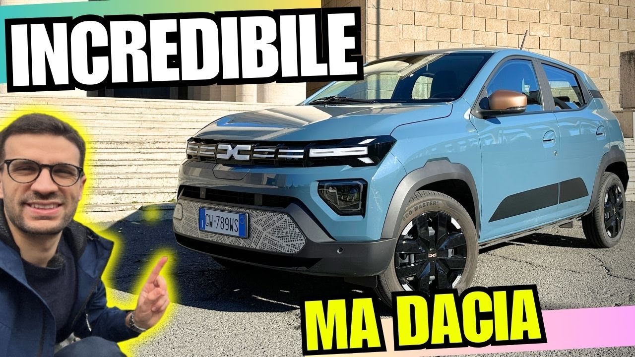 La vera AUTO DEL POPOLO: Dacia Spring 65CV Extreme | Prova su strada