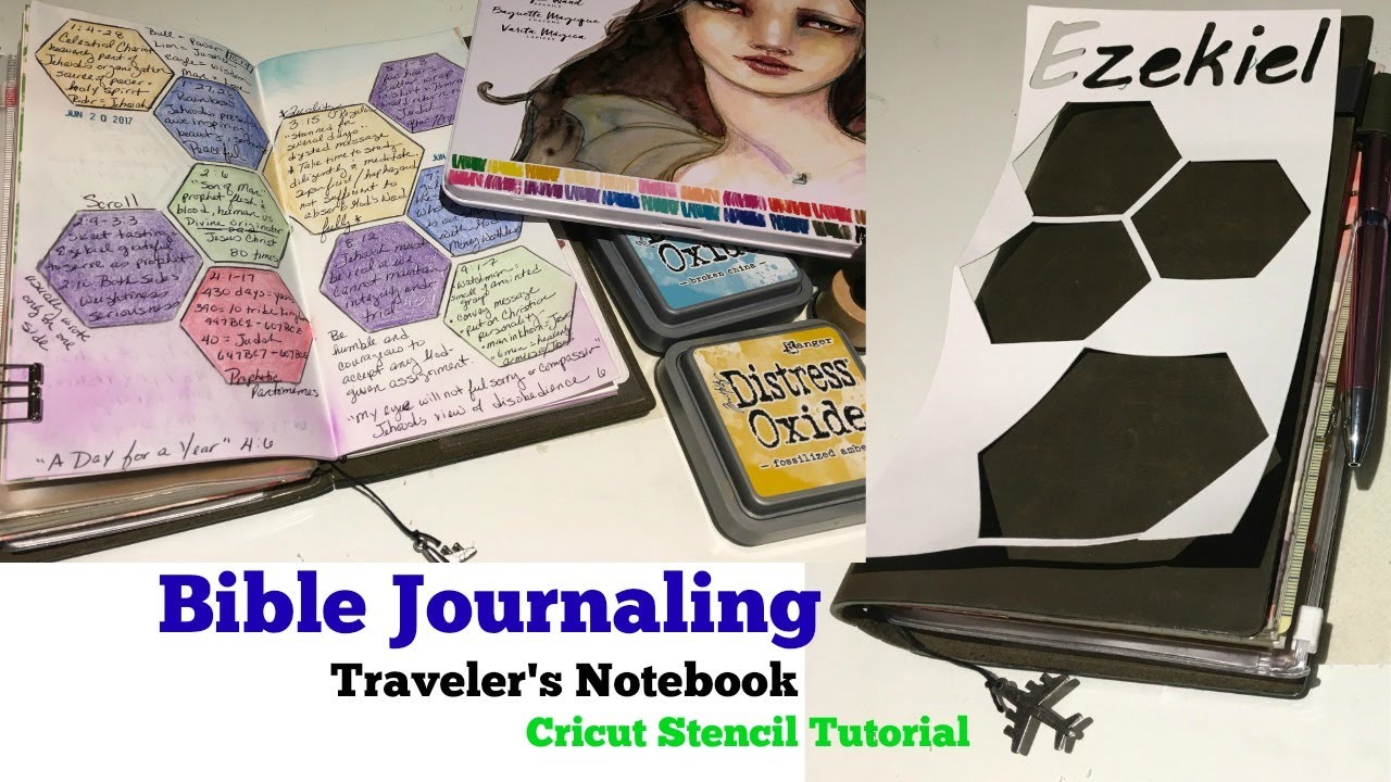 Cricut Stencil for Bible Journaling - Ezekiel
