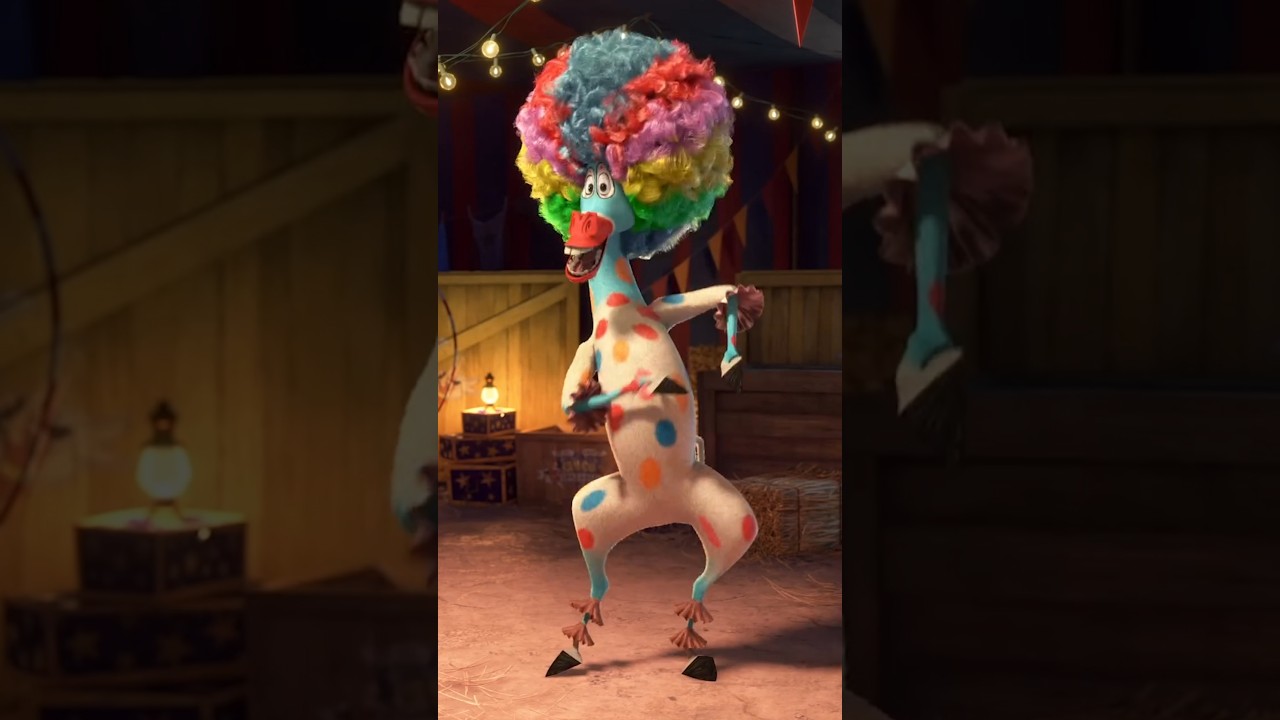 Afro circus!!!! This scene from Madagascar 3 never gets old