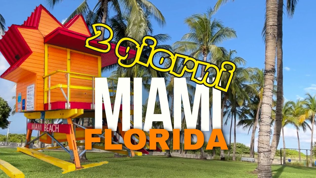 USA MIAMI Florida cosa vedere in 2 giorni 🌴 il nostro Viaggio in America