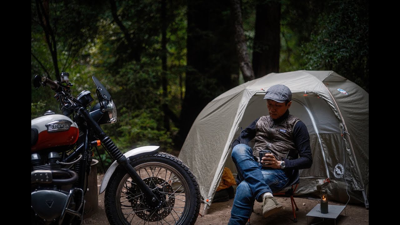 SOLO Laid-back Sunday Moto Camping [ Triumph Scrambler, Rolex Submariner 14060, Relaxing ]