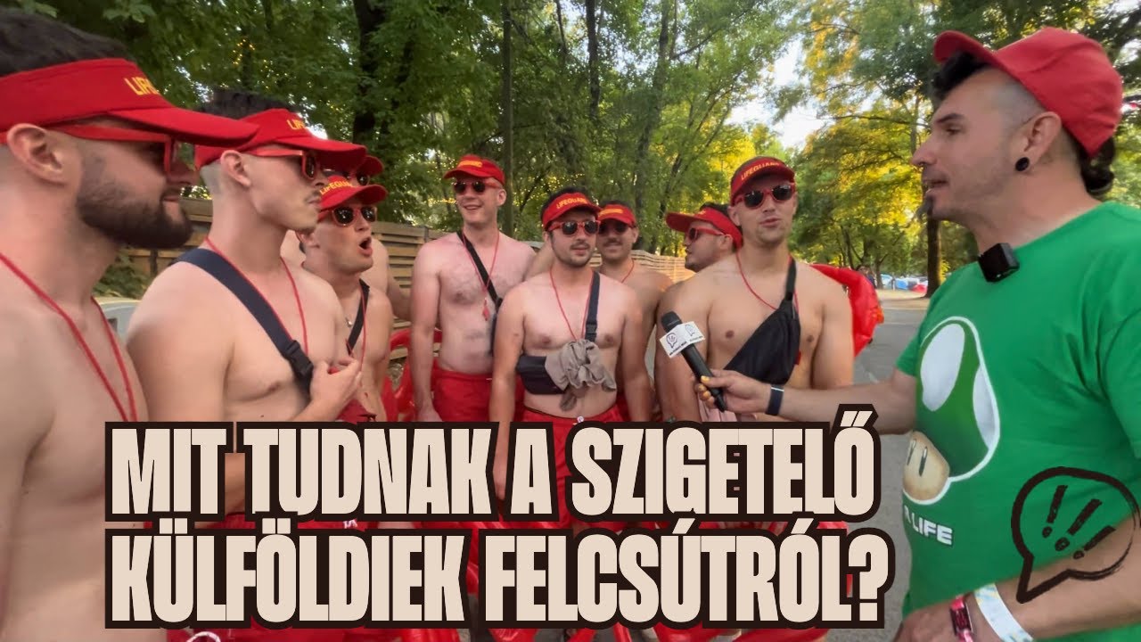ORBÁNRÓL kérdeztünk külföldieket a SZIGETEN