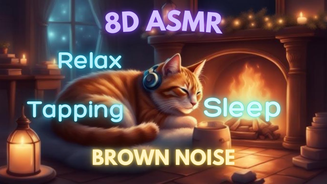ASMR for People Who Can't Sleep ☁️ Deep Relaxation & Tingles (Brown Noise)