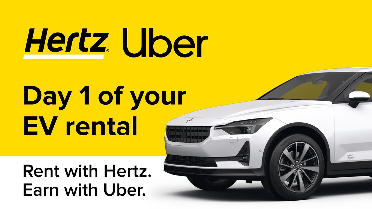 Day 1 of Renting an EV with Hertz to Earn with Uber