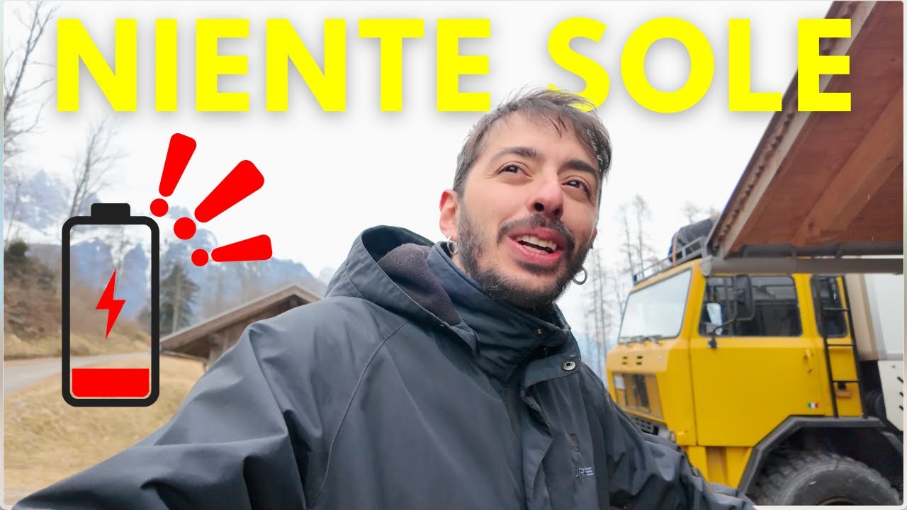 In inverno il sole non basta 👉🏻 Ecco come risolvo il problema dell’energia in camper!