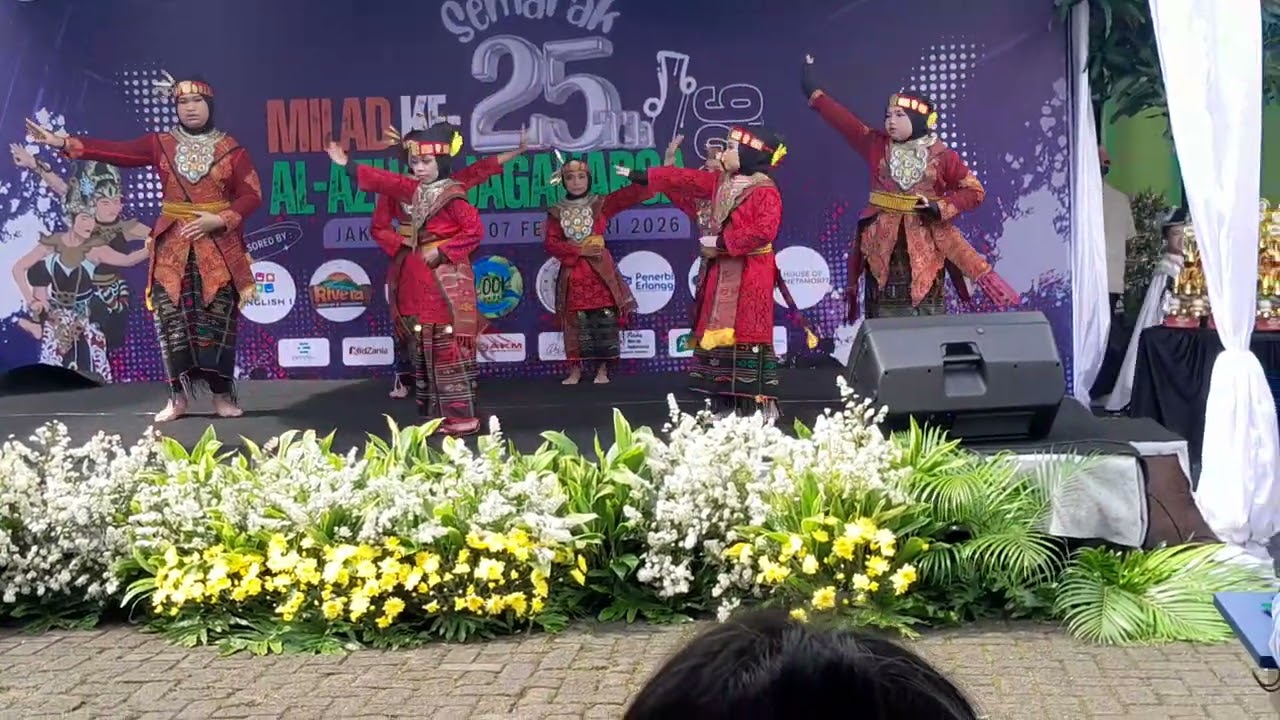 Tari Marpangir Milad Aljaga ke-25