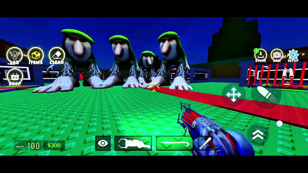 NEW UPDATE! NEW INTERFACE IN NEXTBOTS IN  train MOD
