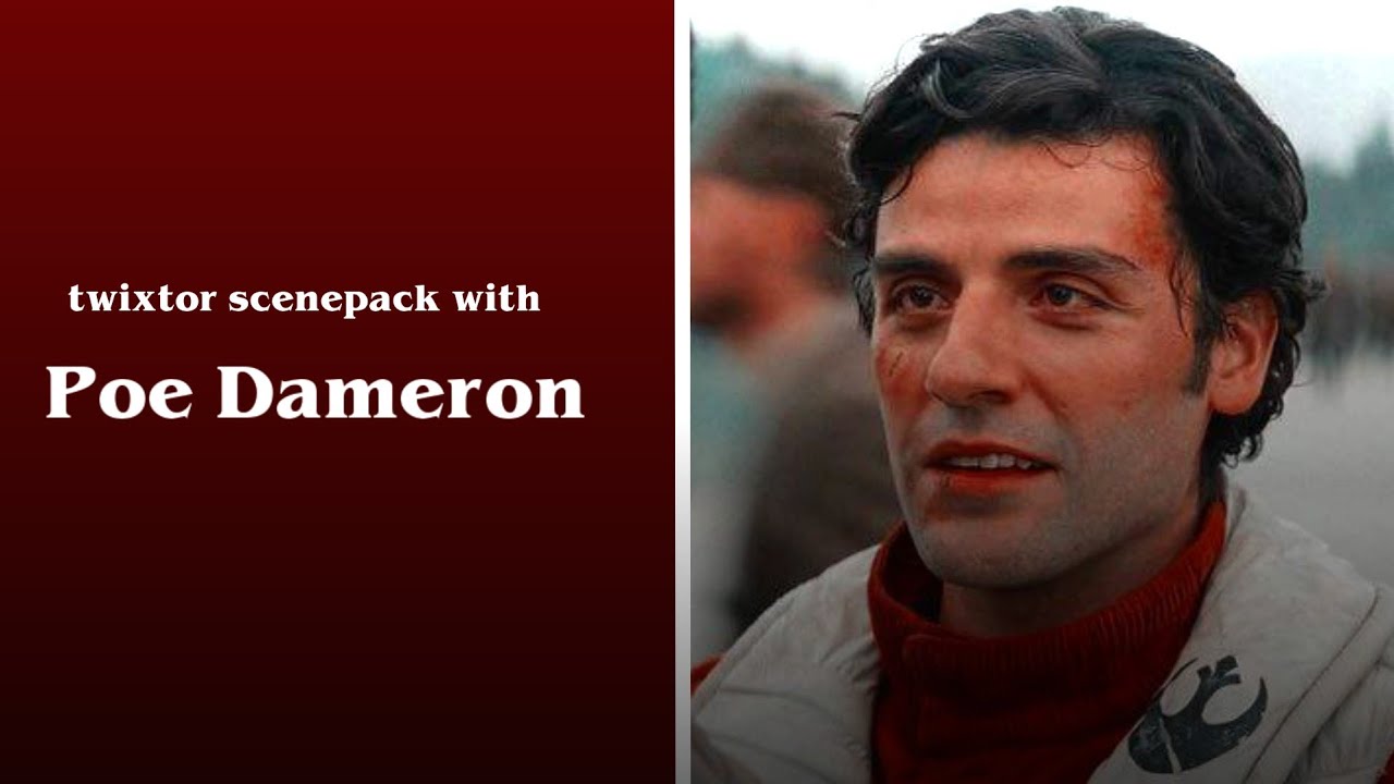 twixtor scenepack with Poe Dameron
