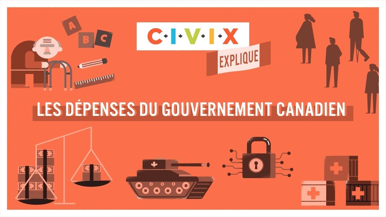 Les dépenses du gouvernement canadien