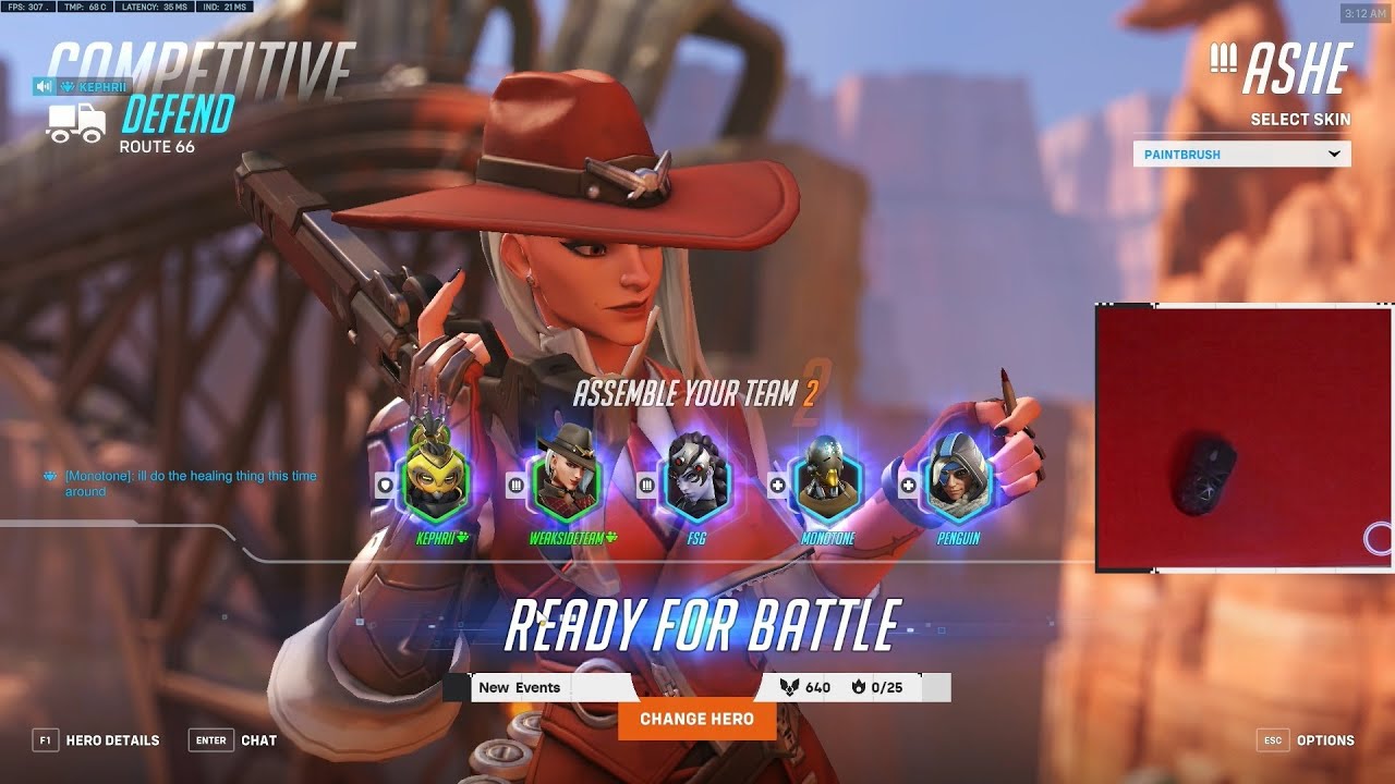 GALE ASHE GOD + CASSIDY OVERWATCH 2 SEASON 4 GAMEPLAY TOP 500