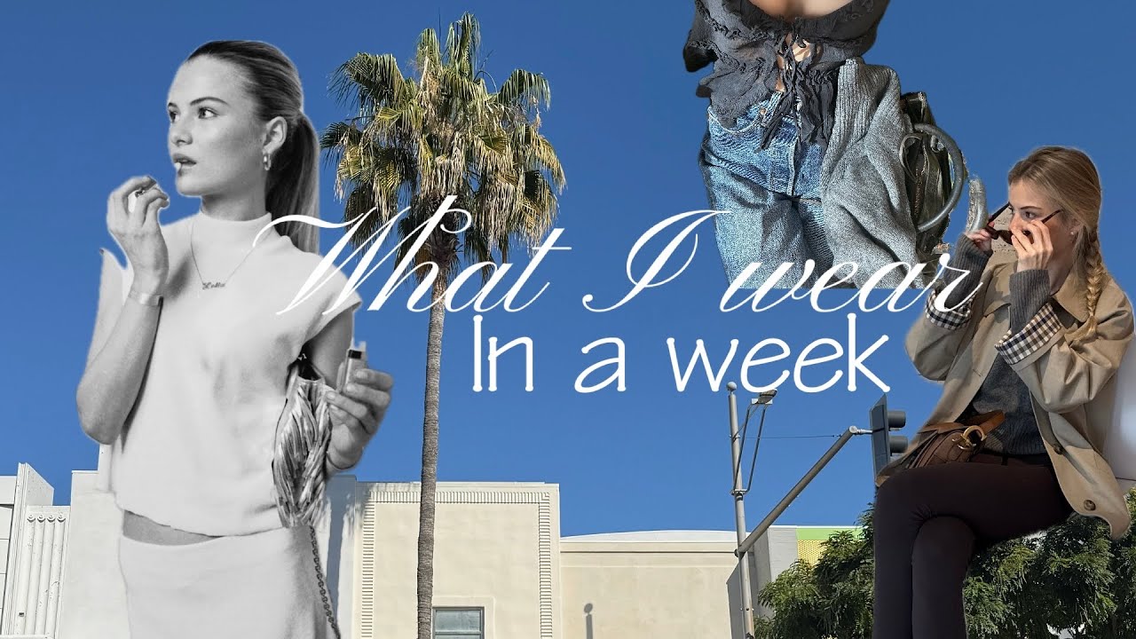 Was ich in einer Woche trage (Outfit Inspo & Tipps)