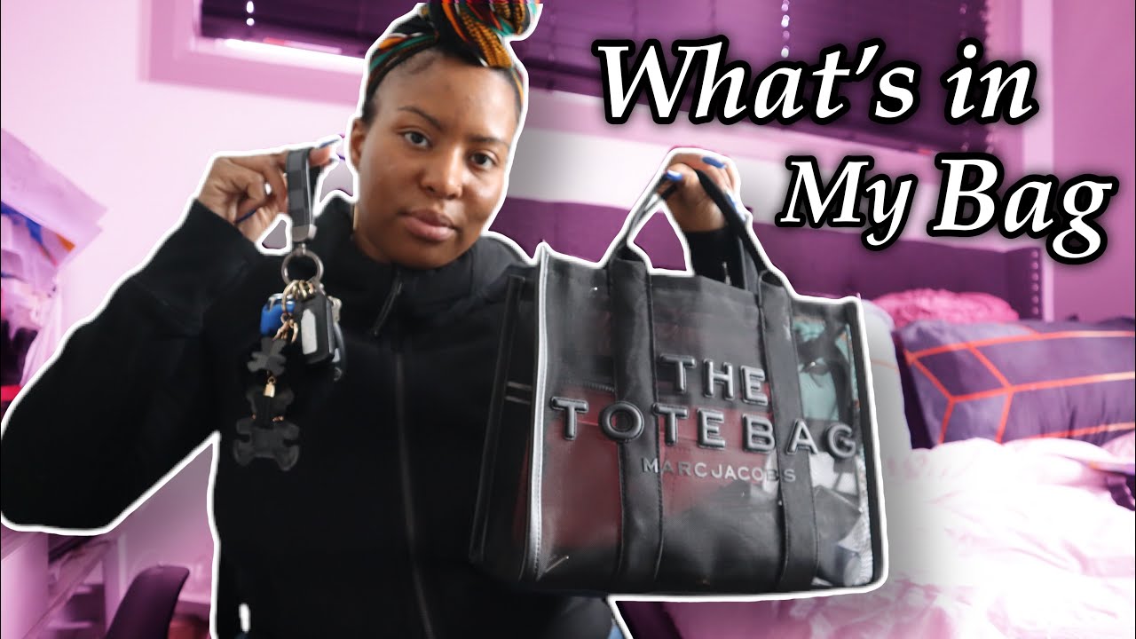 WHAT’S IN MY BAG || MARC JACOBS THE TOTE BAG SMALL