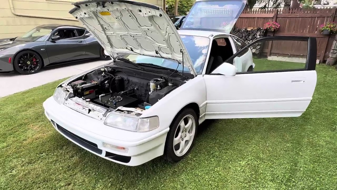 Rear Engine H22A Powered 1991 Honda CRX Quick overview