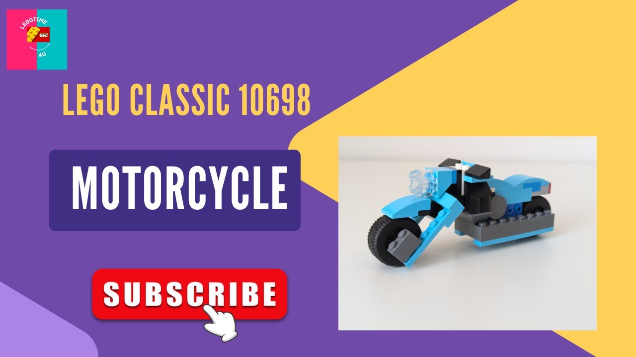 How to make LEGO Classic Motorcycle#10698