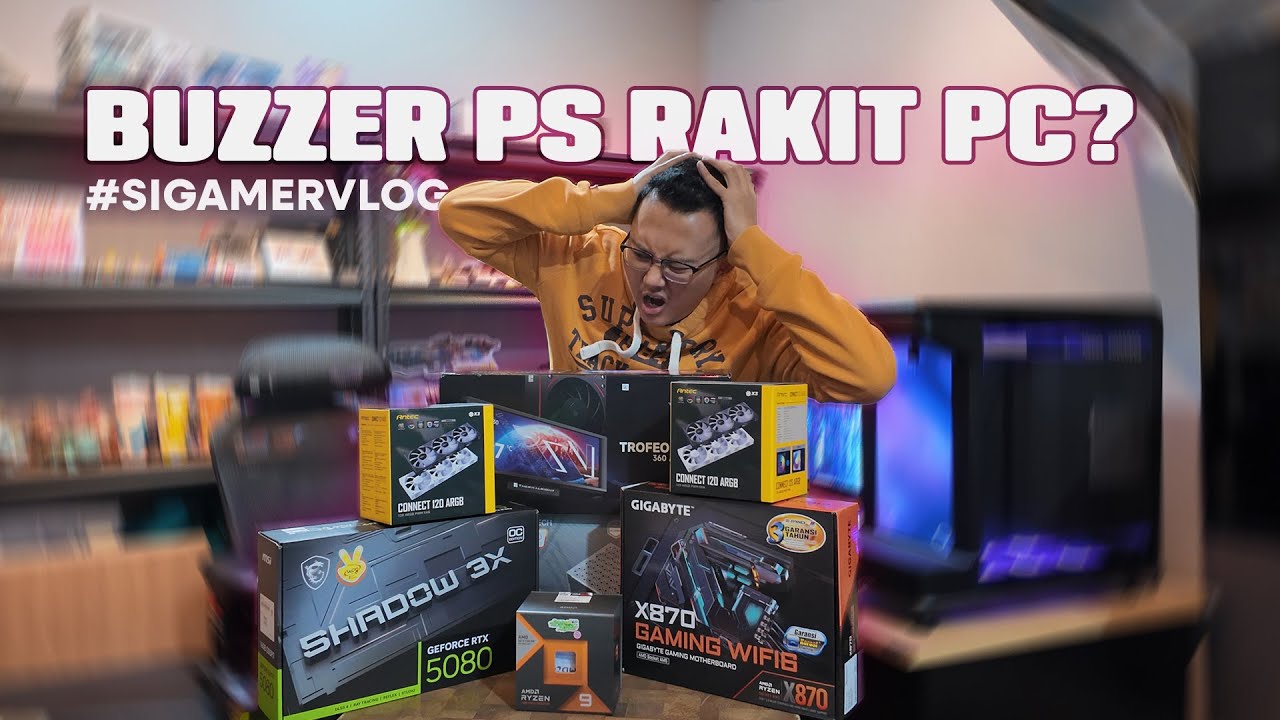 HARGA RAM NAIK?? HARGA SSD NAIK?? MALAH RAKIT PC?? - SI GAMER VLOG