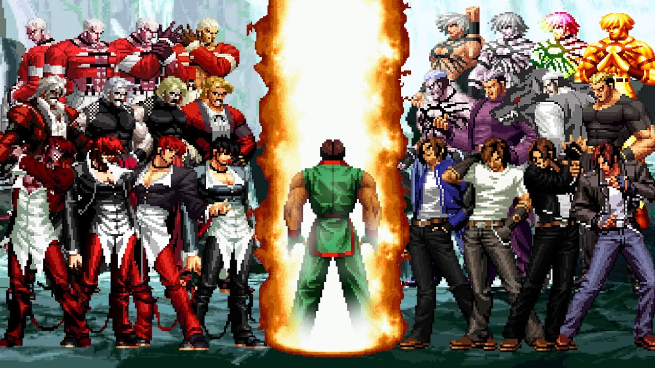 Xavier Kim Vs Super The King Of Fighters Team Mugen