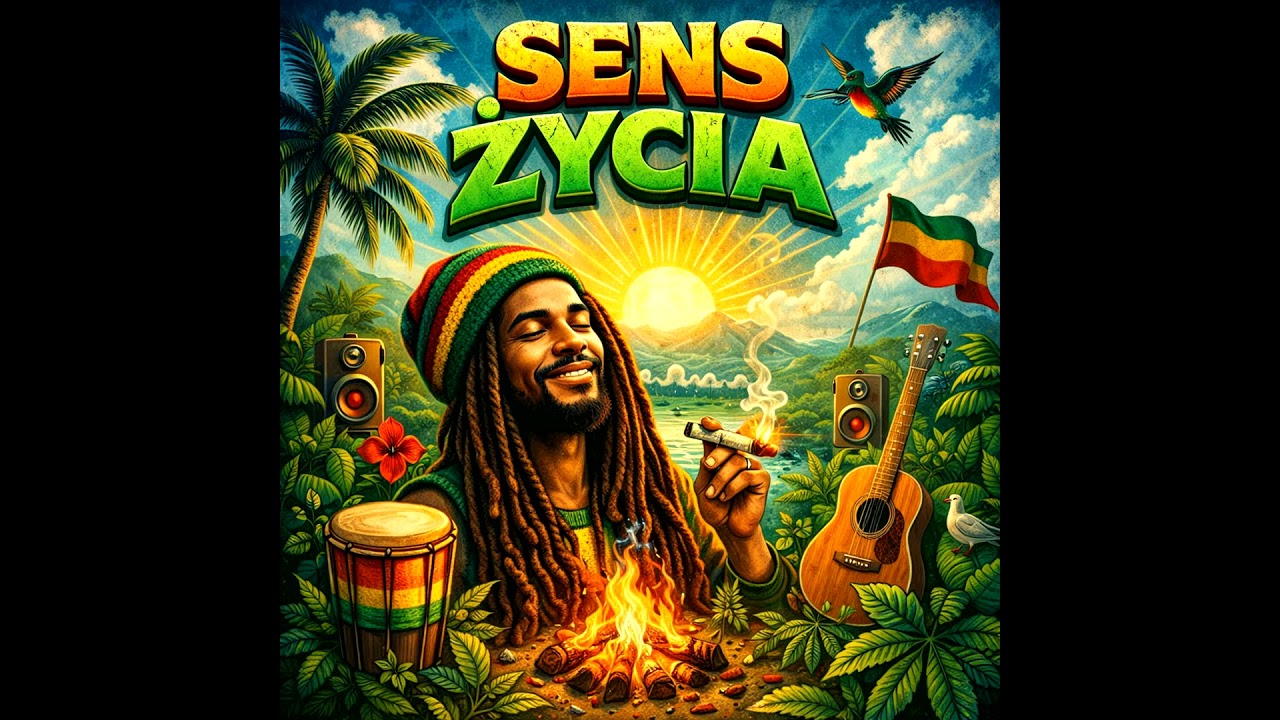 Sens życia | Free Man | Muzyka AI | Reggae Rap |