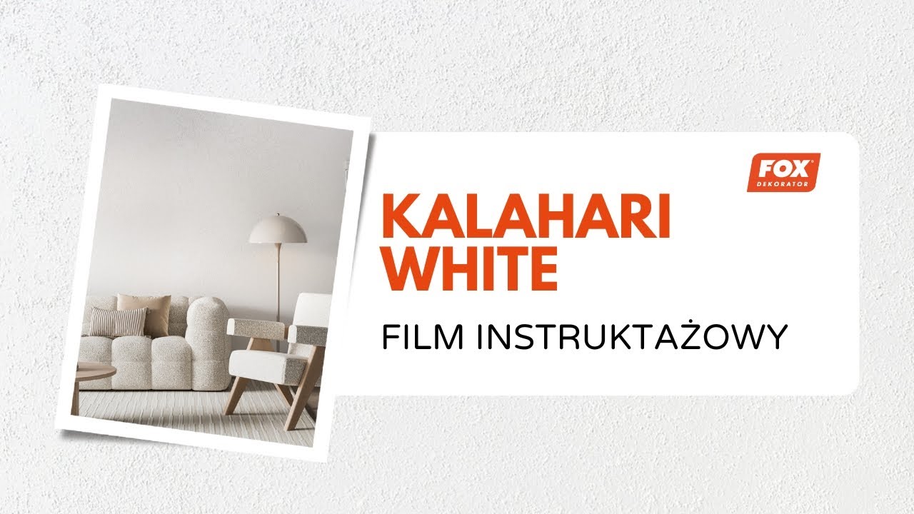 KALAHARI WHITE. Zobacz jak sprawnie i prosto zrobić dekorację ściany.