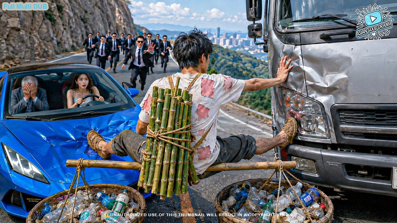 Beggar Saves Female CEO From Car Hit; Who Knew He's Hidden Dragon King, She Wants Him As Husband