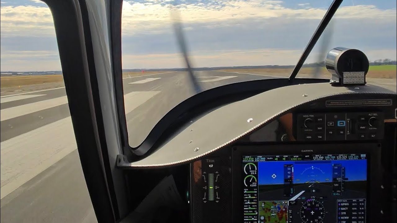 Soft Field Takeoff from KPWG
