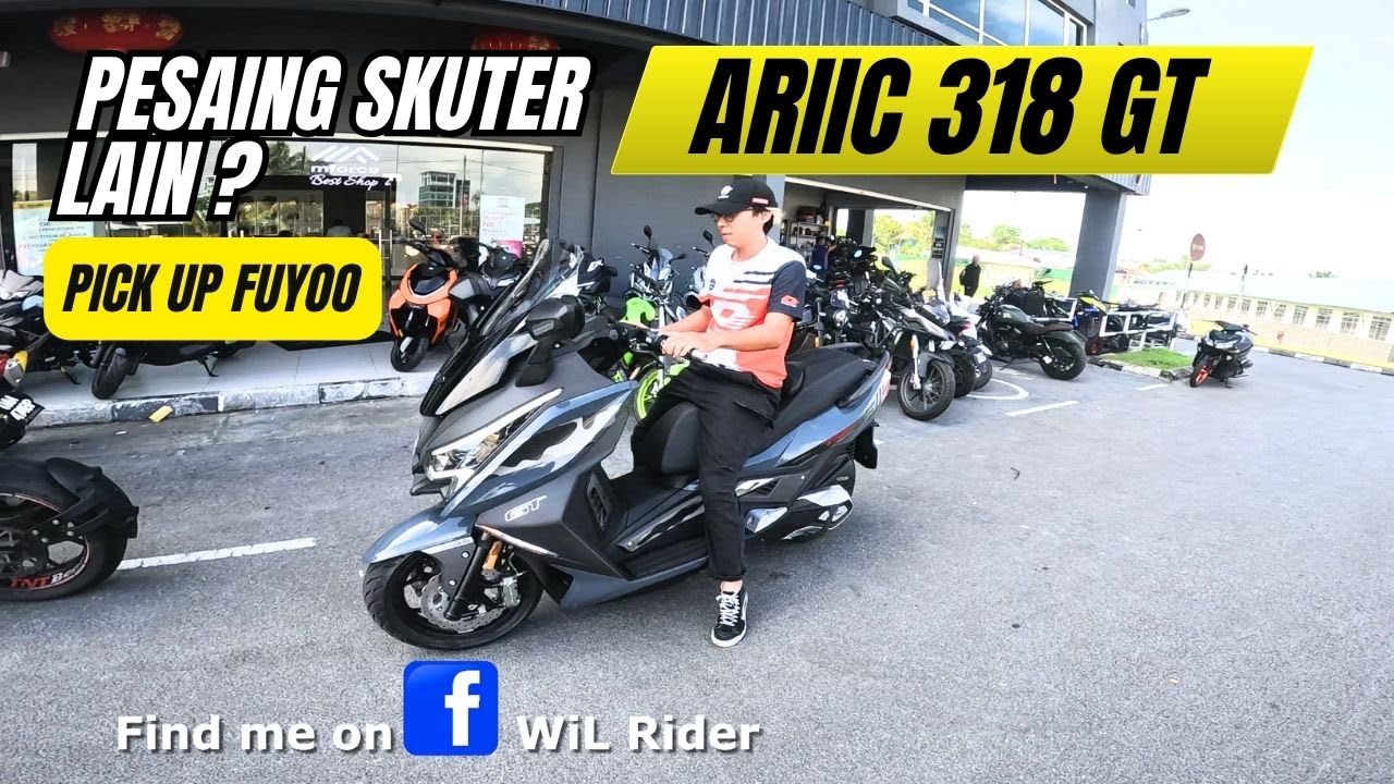 Skuter Ariic 318 GT Bakal Mengugat Kedudukan Skuter Lain?