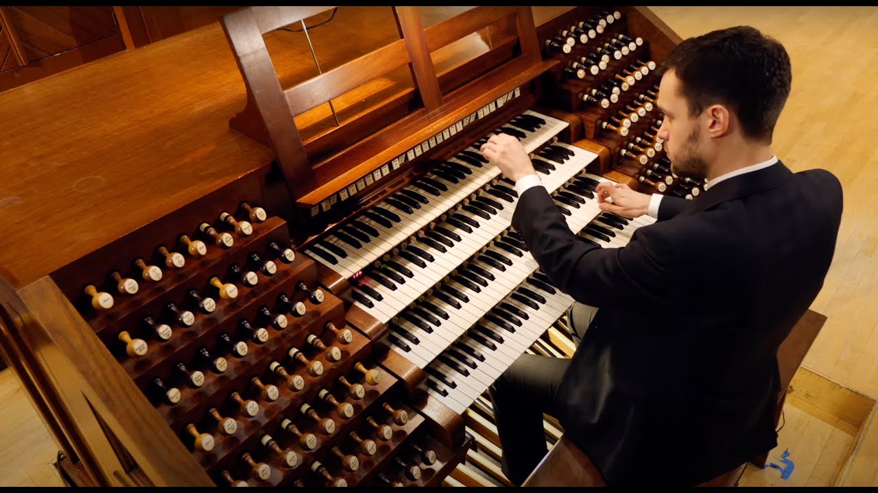 Nathan Laube plays Liszt - Les Préludes - S. 97 on the Hook & Hastings 