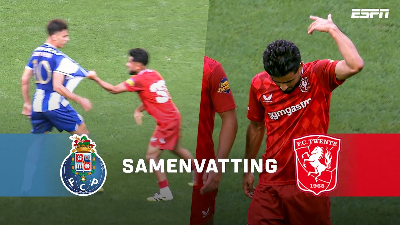 🥵 VERHIT OEFENDUEL LEIDT TOT VROEGE RODE KAARTEN 🟥 🟥 | Samenvatting FC Porto - FC Twente
