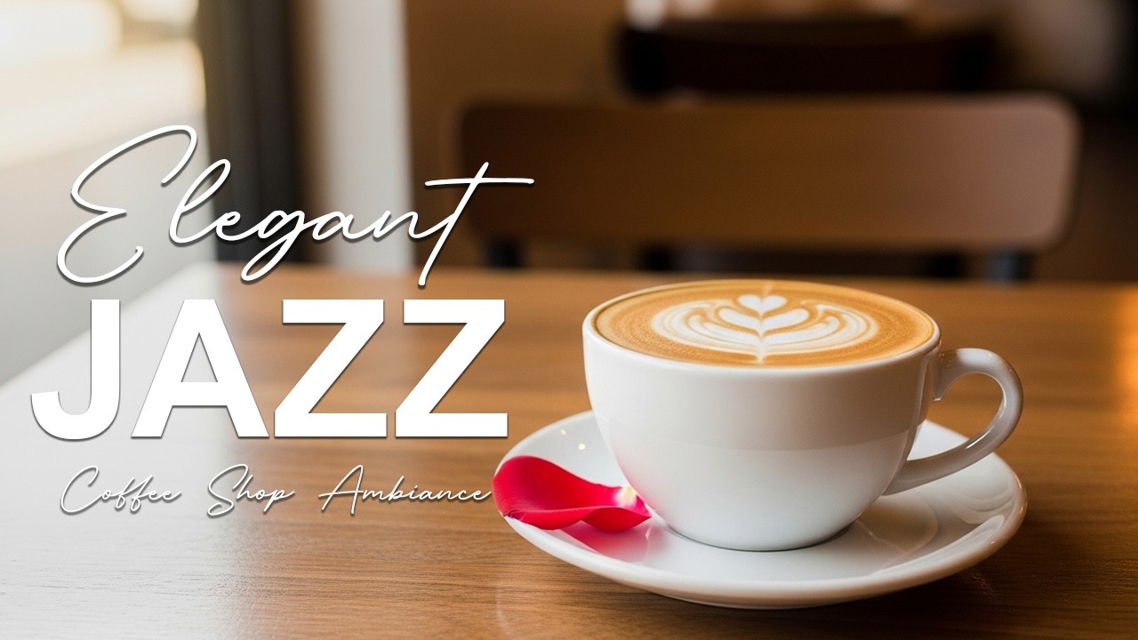 Elegant Jazz ☕ Coffee Sop Ambiance for Holiday, Great Moods & Relaxing