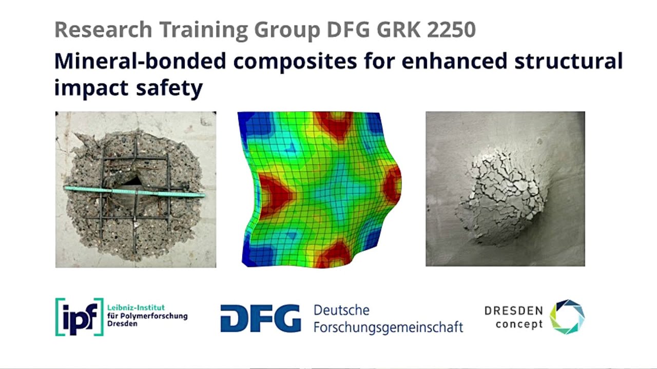 DFG GRK 2250 | Mineral- bonded composites for enhanced structural impact safety