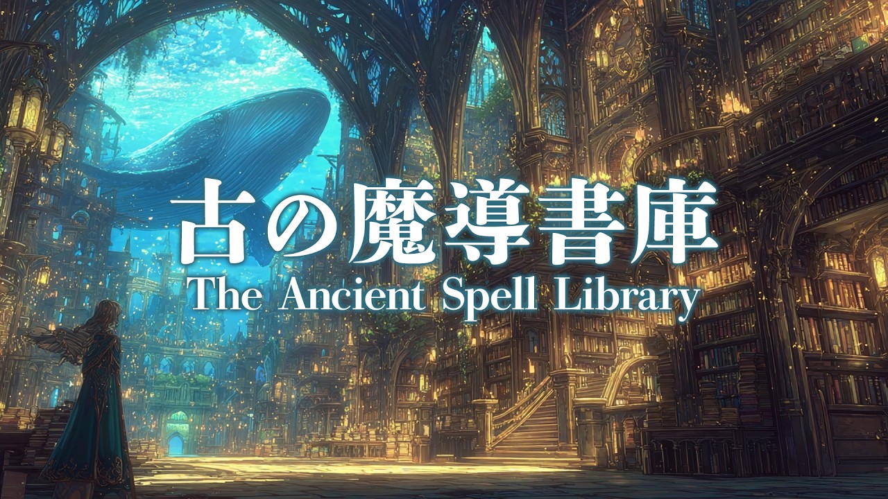 【ケルトファンタジーBGM】魔導書司書の一日｜作業・勉強｜Celtic Fantasy  BGM