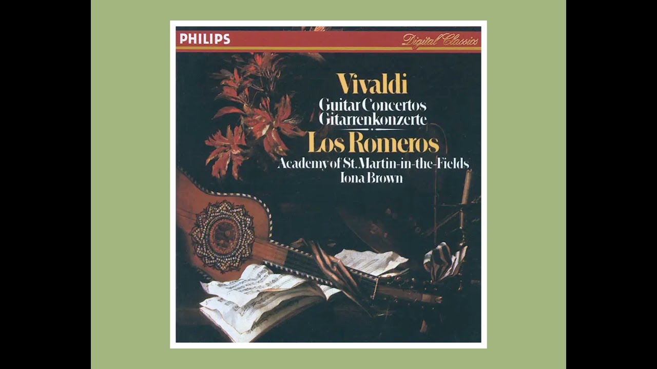 Vivaldi RV.580 L'estro Armonico Concerto for 4 Violins & Cello in B Minor Op.3 No.10 - Pepe Romero