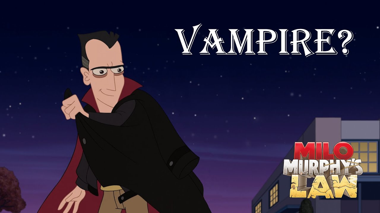 Mr.Drako is a vampire? All scenes from Milo Murphy's Law