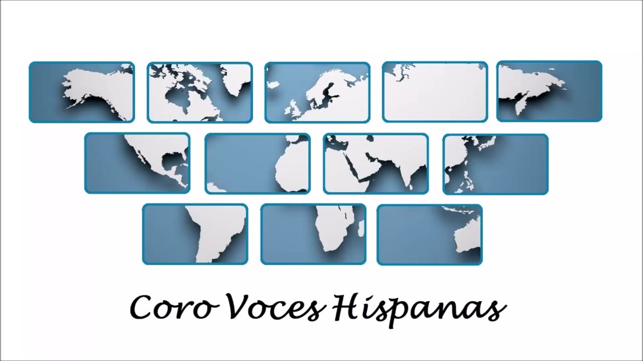Contigo aprendí, por el coro virtual Voces Hispanas
