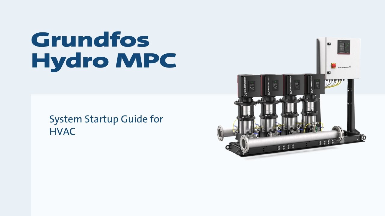 Grundfos Hydro MPC System Startup Guide for HVAC