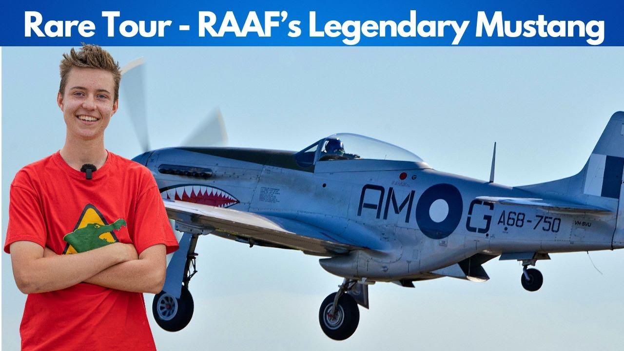 Unique RAAF Mustang Cockpit Tour (MINT CONDITION) - CA-18 / P-51