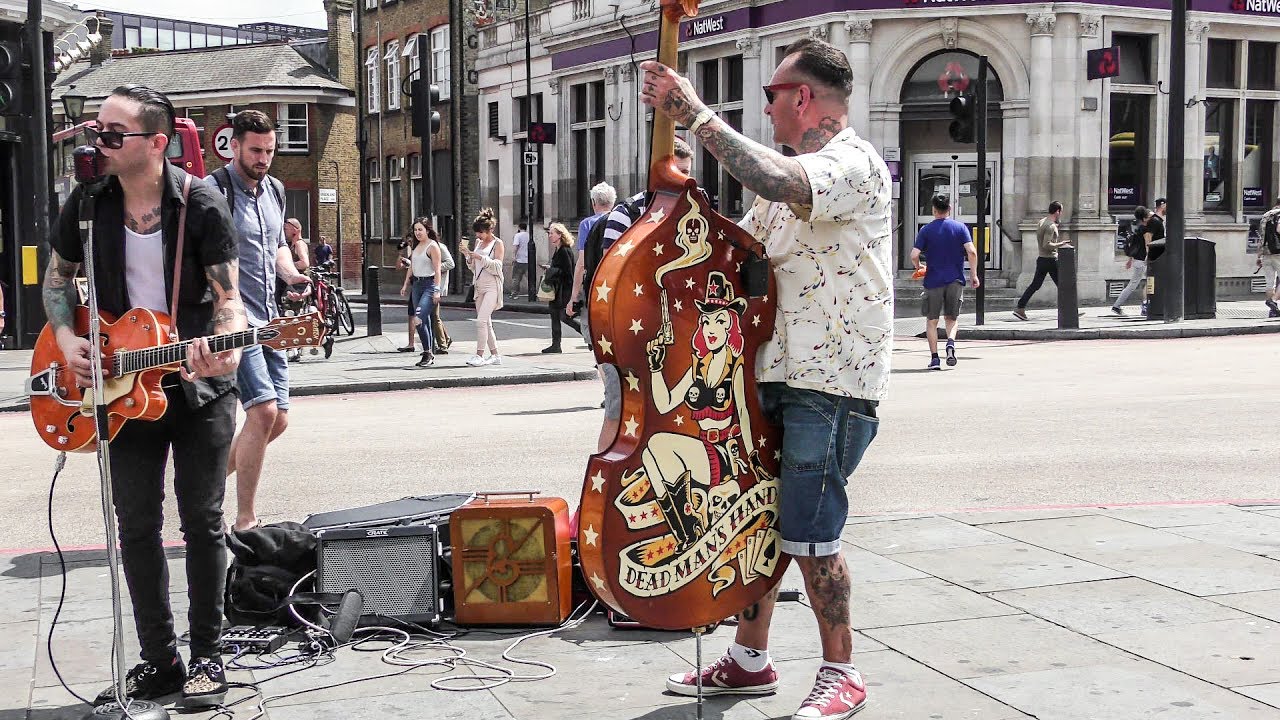 Rock & Roll On The Road. Street Music of Camden Town, London