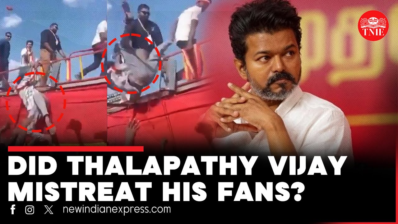 TVK Chief and actor Vijay booked after viral video shows bouncers assaulting a fan