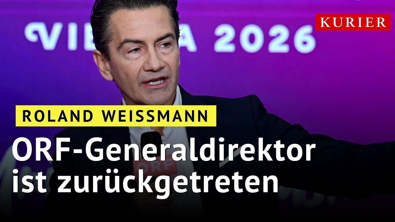 ORF-Generaldirektor Roland Wei&szlig;mann ist zur&uuml;ckgetreten