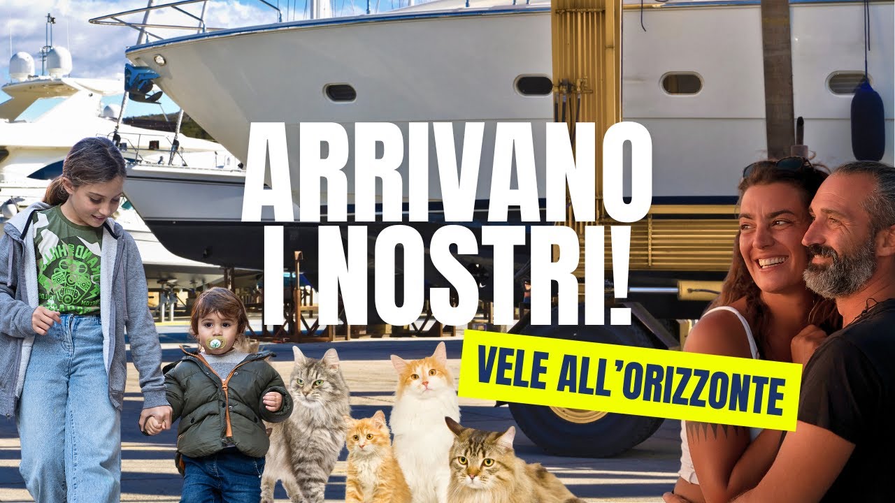 Avventure Romane: Lavori in barca, Simpatici Gatti e BBQ sul Rimorchiatore - Vele all'Orizzonte